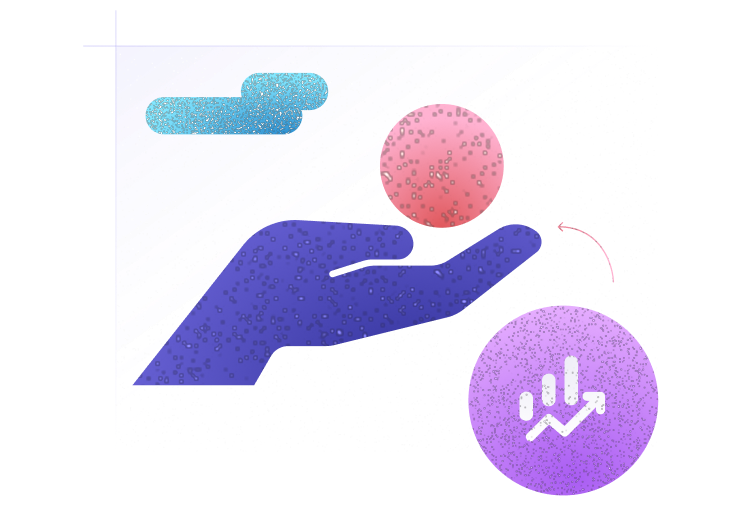 Abstract illustration of strategy and sales